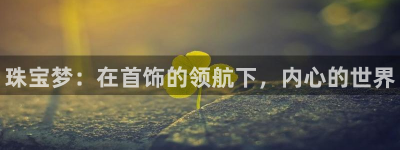 新宝xb5：珠宝梦：在首饰的领航下，内心的世界
