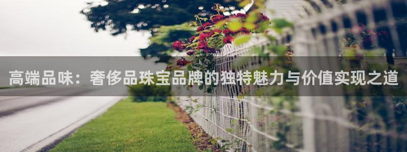 新宝rc_5w：高端品味：奢侈品珠宝品牌的独特魅力与价值实现之道