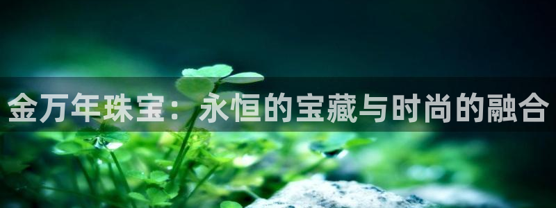 新宝5测速线路：金万年珠宝：永恒的宝藏与时尚的融合