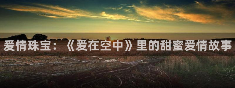 新宝5电脑：爰情珠宝：《爱在空中》里的甜蜜爱情故事
