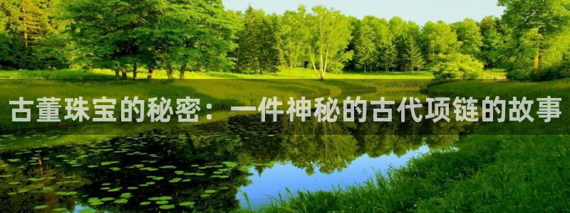 新宝5的网址：古董珠宝的秘密：一件神秘的古代项链的故事