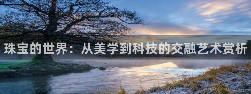 新宝5平棋牌：珠宝的世界：从美学到科技的交融艺术赏析