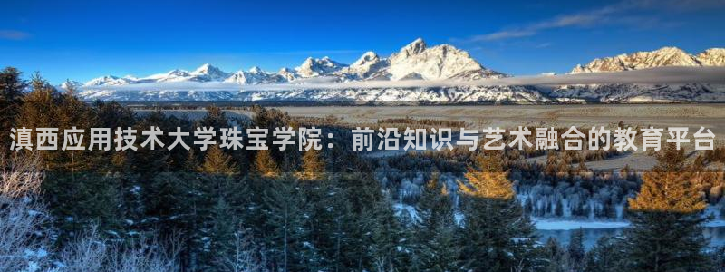 新宝股东瞧听2 5 5：滇西应用技术大学珠宝学院：前沿知识与艺术融合的教育平台