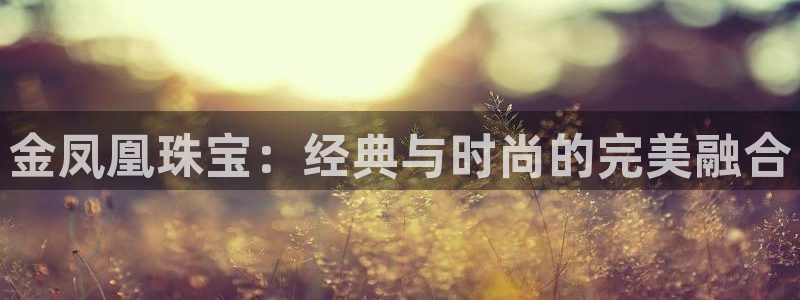 新宝5培训：金凤凰珠宝：经典与时尚的完美融合