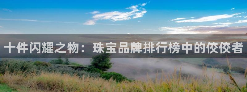 新宝m2O5O5O：十件闪耀之物：珠宝品牌排行榜中的佼佼者