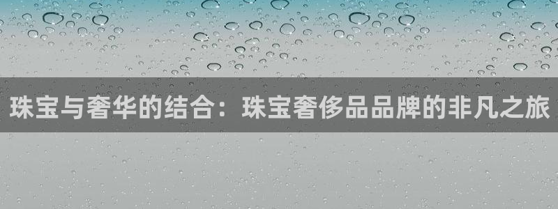 5新宝：珠宝与奢华的结合：珠宝奢侈品品牌的非凡之旅