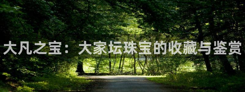 新宝5授权：大凡之宝：大家坛珠宝的收藏与鉴赏