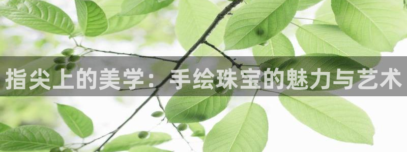 新宝5登陆：指尖上的美学：手绘珠宝的魅力与艺术