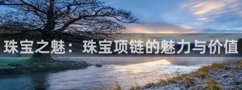 新宝5苹果手机下载：珠宝之魅：珠宝项链的魅力与价值